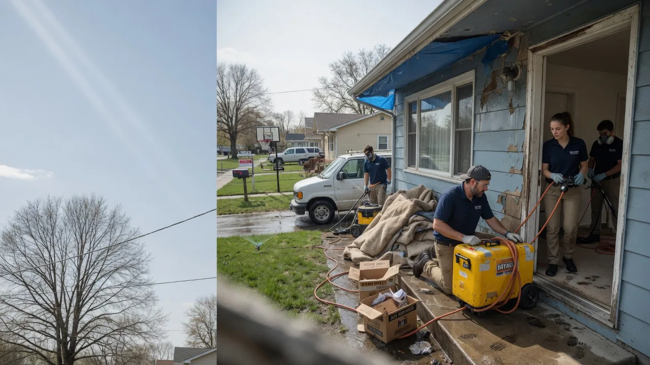 Basement Flood Cleanup in Halifax, MA near me